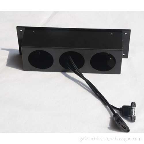 functional socket, functional outlet, desk top socket,